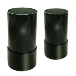 Circle Star glas - Sort - 2 stk.