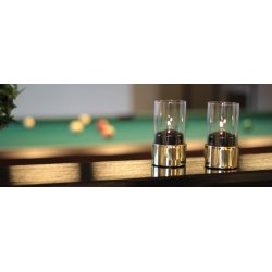 Circle Star glas - Guld - 2 stk.