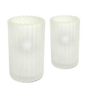 Stripe glas - Frosted - 2 stk.