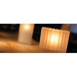 Stripe glas - Frosted - 2 stk.