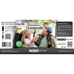 Palmekerne lampeolie 1 liter