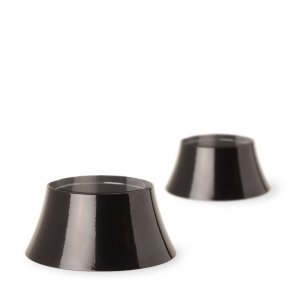 Paris square base - Sort - 2 stk.