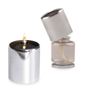 Cover til 20 timers beholder - Krom - 2 stk.