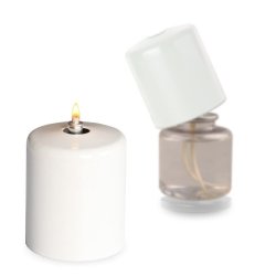 Cover til 20 timers beholder - Hvid - 2 stk.