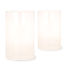 Tube glas -  2 stk.